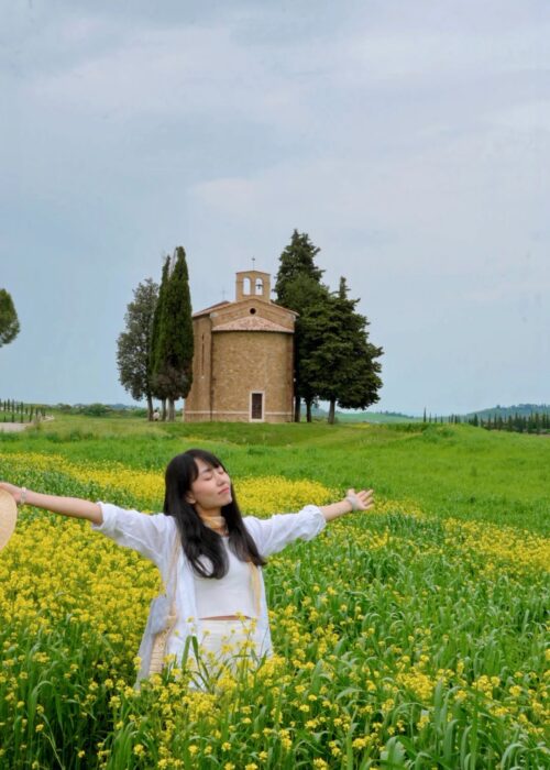 🇮🇹托斯卡纳小耳朵教堂⛪️的宝藏机位_